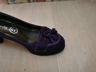 Zapato tacón bajo