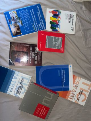 Libros de estudio para ADE