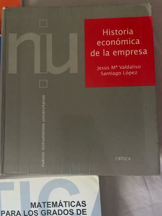 Libros de estudio para ADE