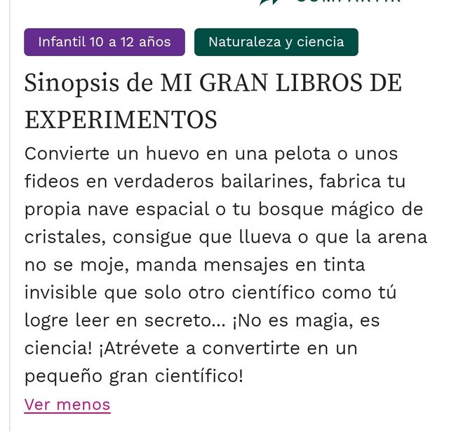 Mi gran libro de experimentos (Susaeta)