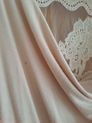 Chaleco de fantasía crema/beige con bordados