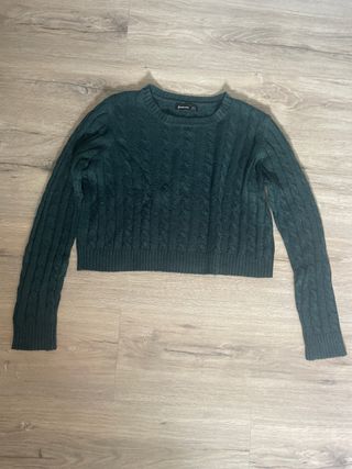 Jersey lana verde