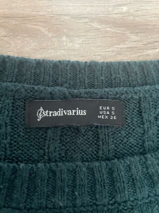 Jersey lana verde