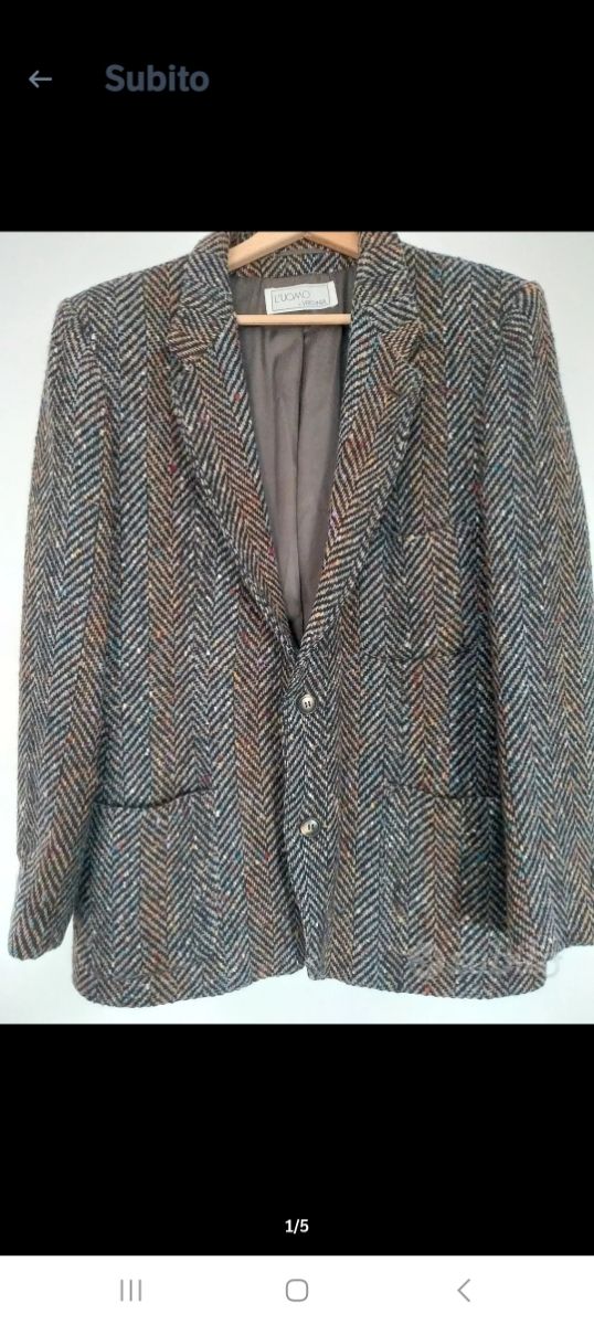 giacca uomo TG 46 spinata