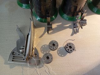 Maquina de coser industrial