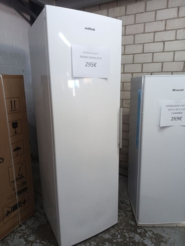 Congelador vertical 185x60 No Frost