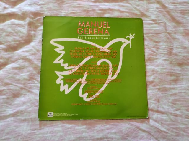 Vinilo Manuel Gerena sevillanas