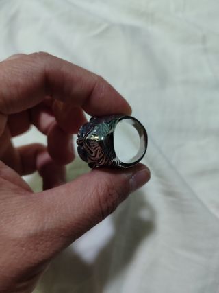 Anillo de titanio de gorila