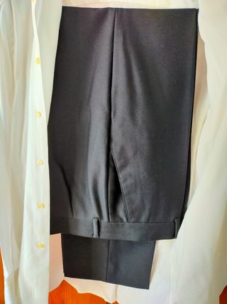 Traje chaqueta de hombre.
