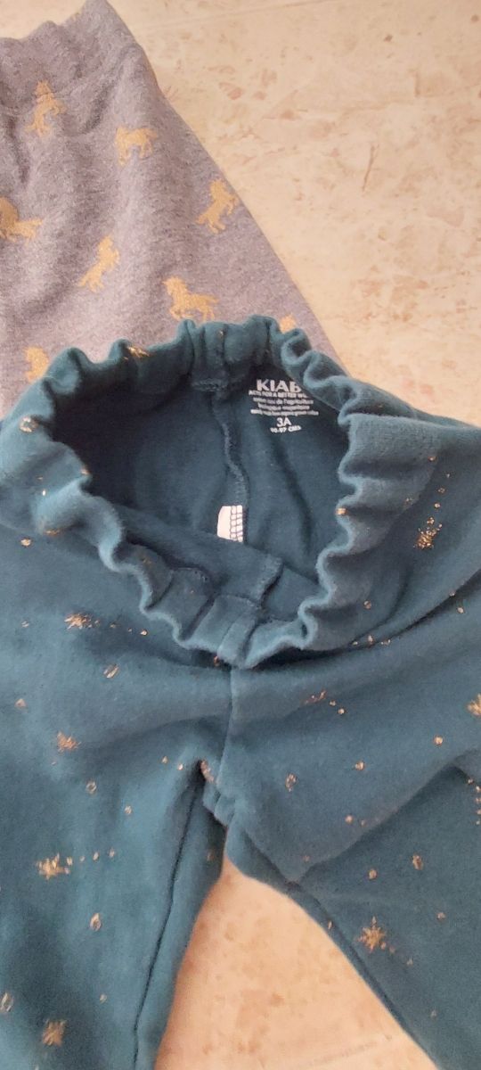 Packs 2 pantalones niña