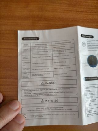 ELECTRO ESTIMULADOR 