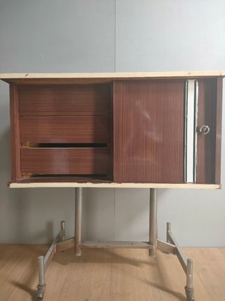 MUEBLE TV VINTAGE PARA RESTAURAR