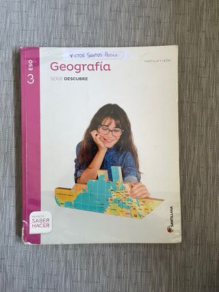 Libro de Geografía de Tercero de la ESO