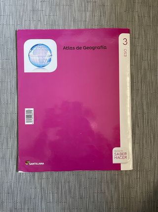 Libro de Geografía de Tercero de la ESO