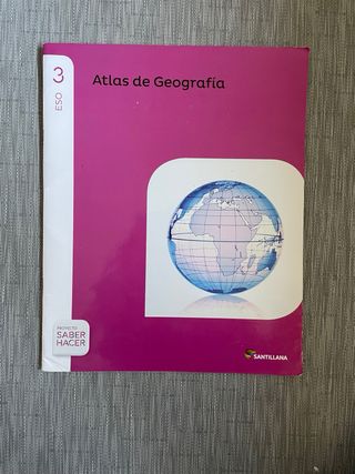 Libro de Geografía de Tercero de la ESO
