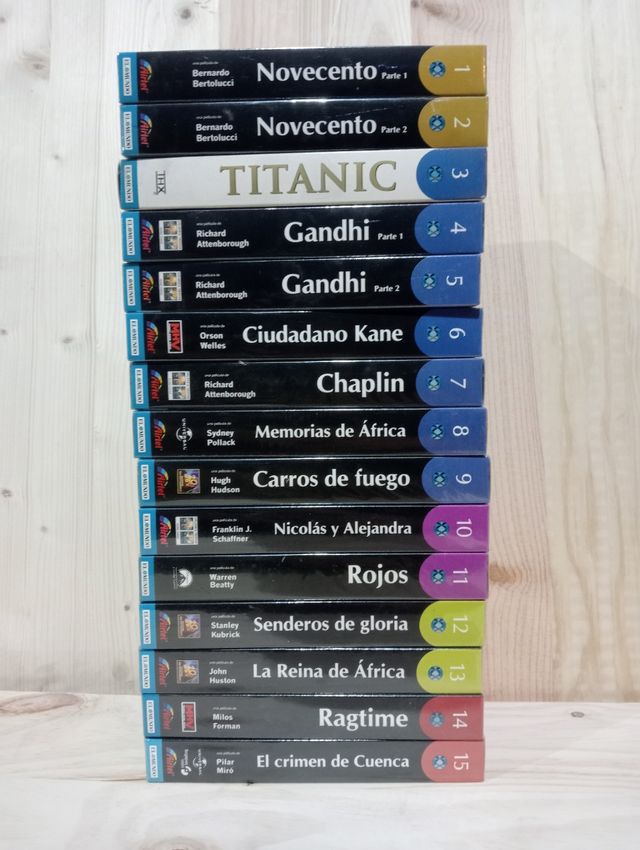 Lote 112 VHS COLECCIÓN