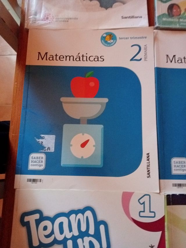 Libros de texto.