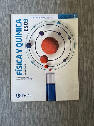 Libros de Física y Química 3 de la ESO