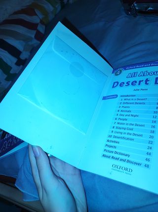 Libro de ejercicios "All About Desert Life"