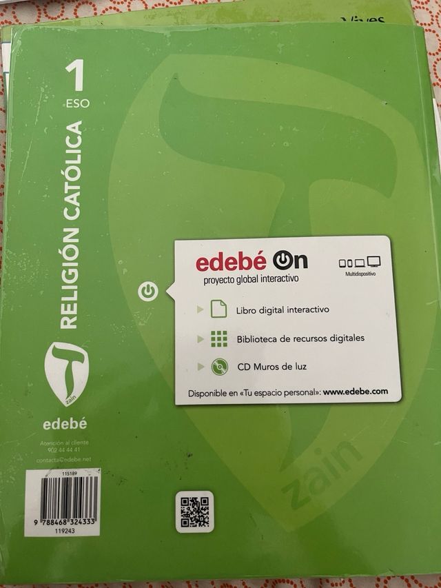 Libro Religion Catolica 1 ESO EDEBE