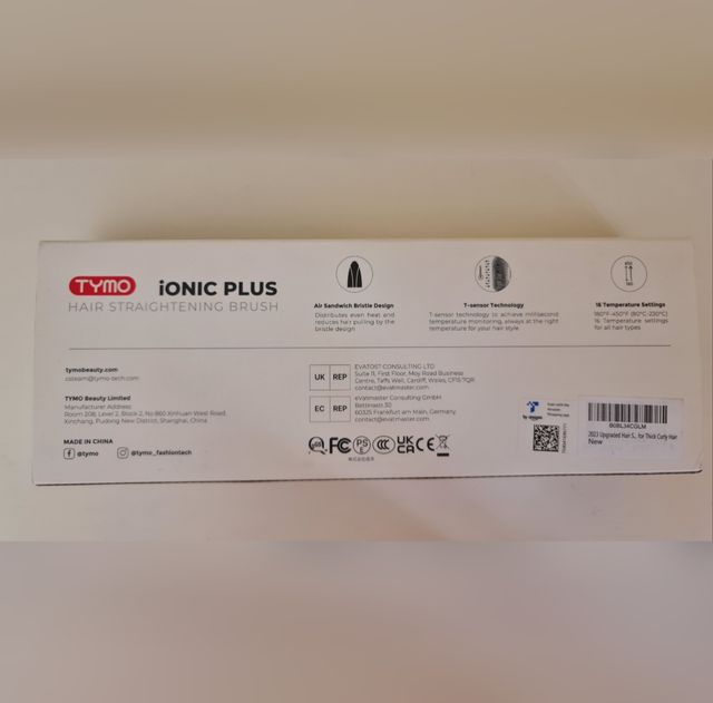 cepillo alisador de pelo tymo