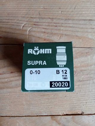 Portabrocas ROHM SUPRA 0-10mm S