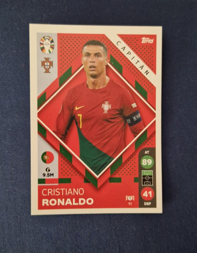 Estampa Cristiano Ronaldo Eurocopa 2024