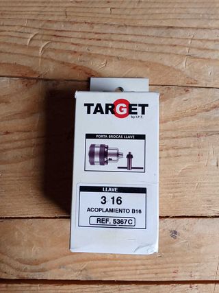 Portabrocas TARGET con llave 3-16mm B16