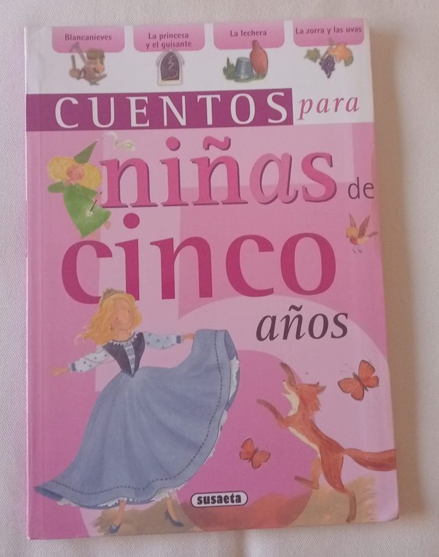 Libro Cuentos para niñas de 5 años