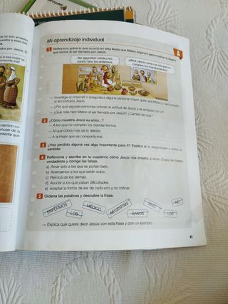 Religión católica 3 primaria edebé 