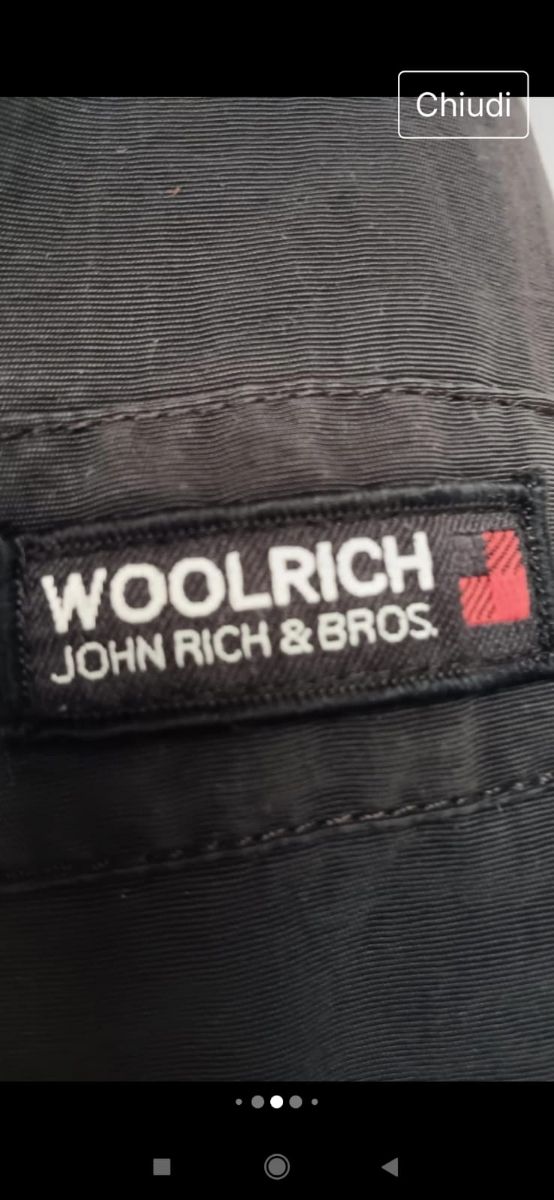 Giacca vento cappuccio leggermente imbo woolrich