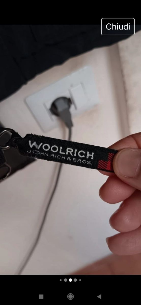 Giacca vento cappuccio leggermente imbo woolrich