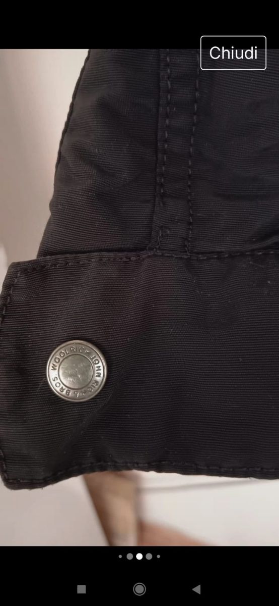 Giacca vento cappuccio leggermente imbo woolrich