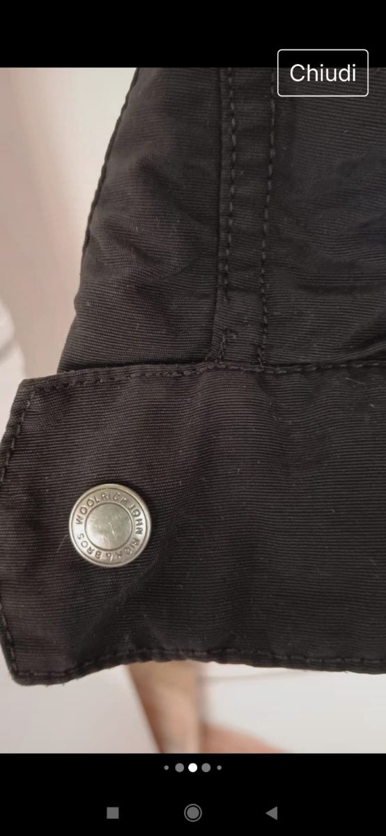 Giacca vento cappuccio leggermente imbo woolrich