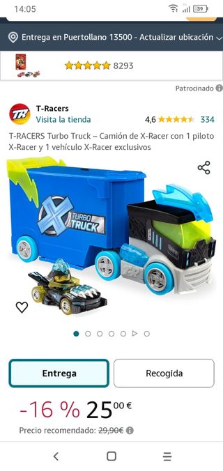 T_Racers camión Juguetes