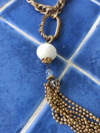 Collana con pendente lungo vintage