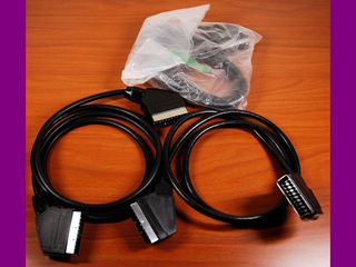 Cavo scart per collegamento video TV