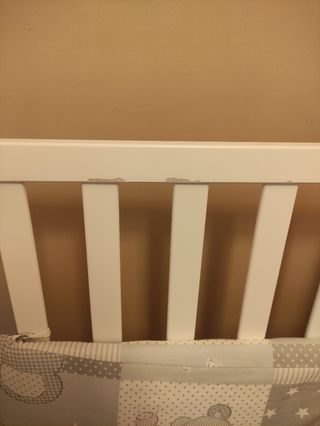 Cuna madera blanca 