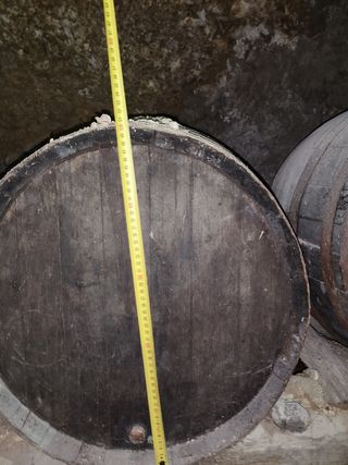 Vecchie botti di vino