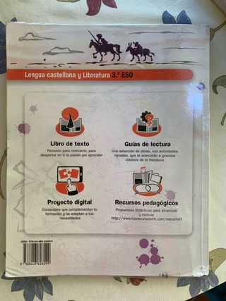 Libro lengua castellana y literatura 3º ESO