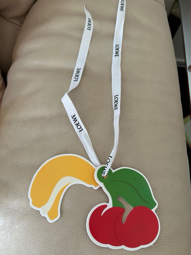 Bolsa y cinta frutas Loewe
