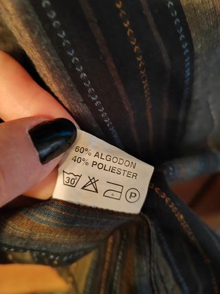 Camisa marrón vintage
