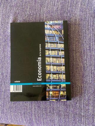 Libro de Economía de la empresa 2º Bachillerato