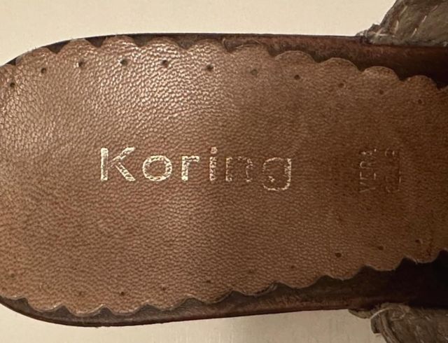 Zoccoli sabot donna Koring n. 39