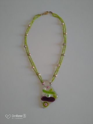 Collana in vetro di Murano 