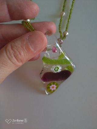 Collana in vetro di Murano 