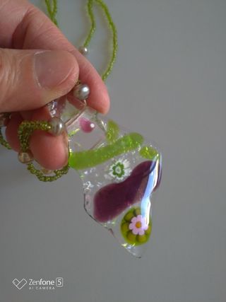 Collana in vetro di Murano 
