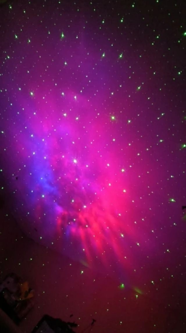 Proyector nebulosa y estrellas con mando