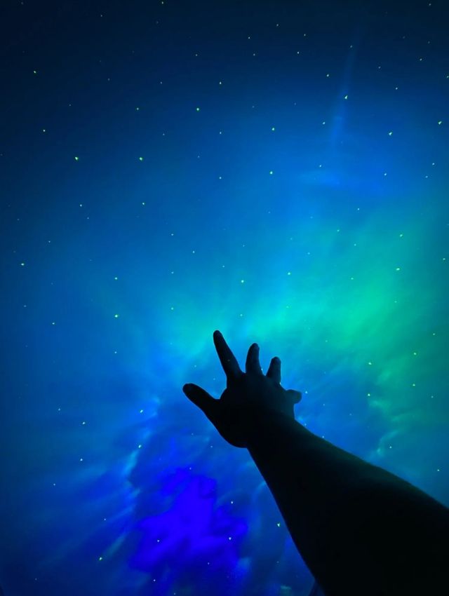 Proyector nebulosa y estrellas con mando