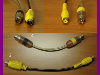 Adattatori per VGA, S-Video, RCA